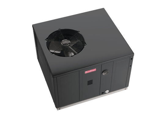 Goodman 2.5 Ton packaged gas electric dual 13.4 seer single stage downflow horizontal GPGM33004041 - AC units for less